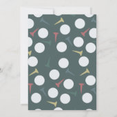 Invitation Hole in One Golf Fairway Par-Tee Boy 1st Birthday (Dos)