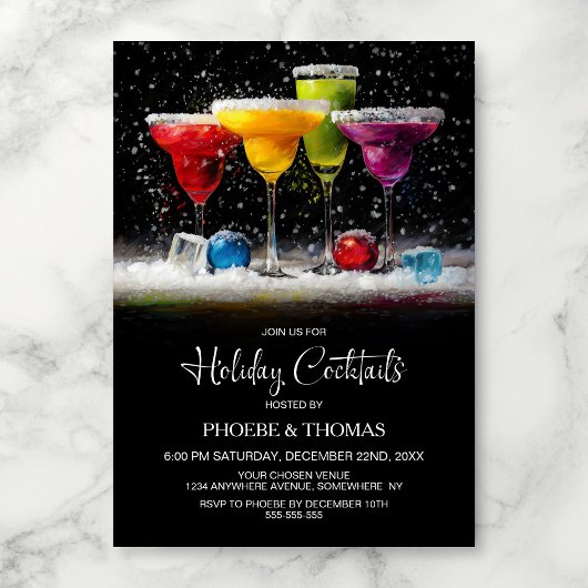 Invitation Holiday Cocktail Party