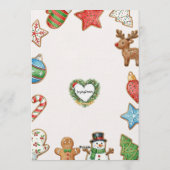 Invitation Holiday Cookie Decorating Birthday Party (Dos)