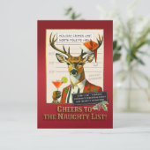 Invitation Holiday Crimes Unit – Reindeer Repeat Offender (Debout devant)