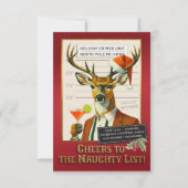 Invitation Holiday Crimes Unit – Reindeer Repeat Offender (Devant)