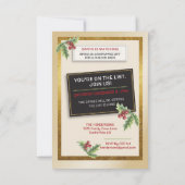 Invitation Holiday Crimes Unit – Reindeer Repeat Offender (Dos)