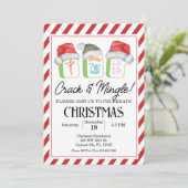 Invitation Holiday Mahjong Party Editable Invitation, Mahjong (Debout devant)