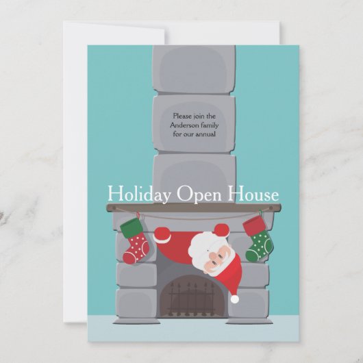 Invitation Holiday Open House (Devant)