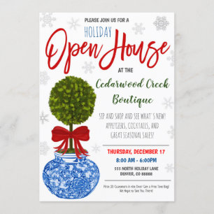 Invitation Holiday Open House