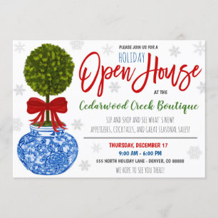 Invitation Holiday Open House