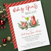 Invitation Holiday Open House Christmas Cocktail Party
