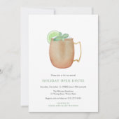 Invitation Holiday Open House Party Moscow Mule (Devant)