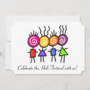 Invitation holiES - HOLI BEST AMIS + vos idées