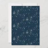 Invitation Holly Berries Wreath Winter Blue Christmas Party (Dos)