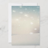 Invitation Holly Berry Pinecones Company Fête de Noël (Dos)