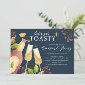 Invitation Holly & Bubbles Cocktail Party (Debout devant)