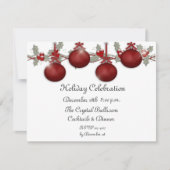 Invitation Holly de Red Ornaments (Devant)