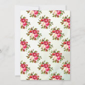 Invitation Holly Floral Connaissez-Vous Bien Le Jeu De Mariée (Dos)