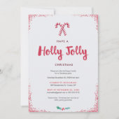 Invitation Holly Jolly (Devant)