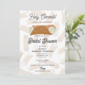Invitation Holy Cannoli Funny Italian Bridal Shower (Debout devant)