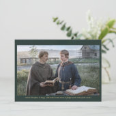 Invitation Holy Card | Saint Alcuin with Charlemagne (Debout devant)