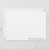 Invitation Holy Card | Saint Alcuin with Charlemagne (Dos)