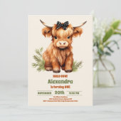 Invitation Holy Cow Highland 1er Premier anniversaire (Debout devant)