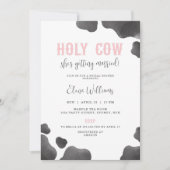 Invitation Holy Cow She's Getting Married Bridal Shower (Devant)