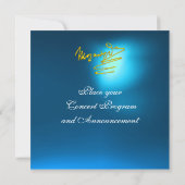 INVITATION HOMAGE À MOZART, CONCERT BLEU D'OR (Dos)