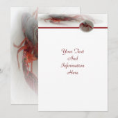 Invitation Homard (Devant / Derrière)