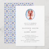 Homard Nautique Italien Style Engagement Party