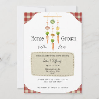 Invitation Home Grown With Love