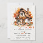 Invitation Home Sweet Home Fête de réchauffement ménager (Devant)