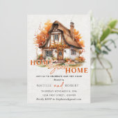 Invitation Home Sweet Home Fête de réchauffement ménager (Debout devant)