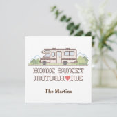 Invitation - Home Sweet Motor Home (Debout devant)