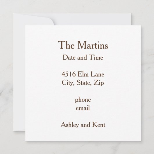 Invitation - Home Sweet Motor Home (Dos)