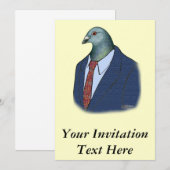 Invitation Homer (Devant / Derrière)