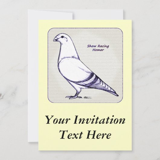 Invitation Homer Design (Devant)
