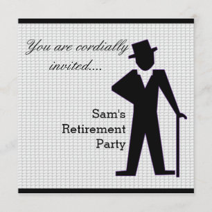 Invitation Homme de danse