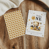 Invitation Honey Bee 1er anniversaire Ours fête d'anniversair
