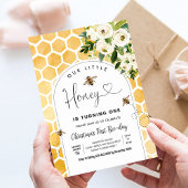 Invitation Honey Bee Premier anniversaire