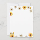 Invitation Honey Bee Premier anniversaire - Daisy Bee Anniver (Dos)