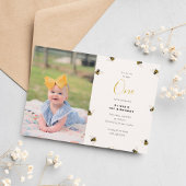 Invitation Honey Bees Enfants 1er anniversaire