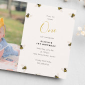 Invitation Honey Bees Enfants 1er anniversaire