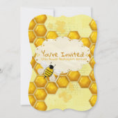 Invitation Honey Comb 3D Whimsey ÉVÉNEMENT ENTREPRISE (Devant)