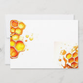 Invitation Honeycomb Magic Whimsical Baby shower (Dos)