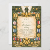 Invitation Honor & Valor Graduation Party (Devant)