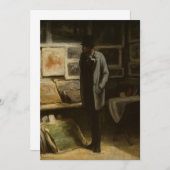 Invitation Honoré Daumier - Le Collecteur D'Impression (Devant / Derrière)