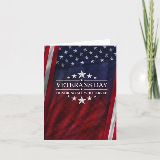 Invitation Honorer ceux qui ont servi (Devant)