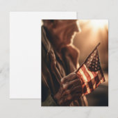 Invitation Honorer ceux qui ont servi (Devant / Derrière)