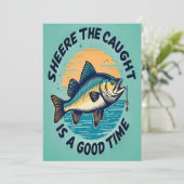 Invitation Hooked on Fun (Debout devant)