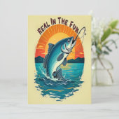 Invitation Hooked on Love (Debout devant)