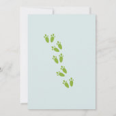 Invitation Hop Hop Hooray Un Lapin Rabbit Hole 1er Anniversai (Dos)