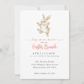 Invitation Hop on Over Easter Brunch and Egg Hunt (Devant)